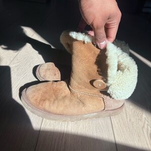 Brown women’s suede UGGs